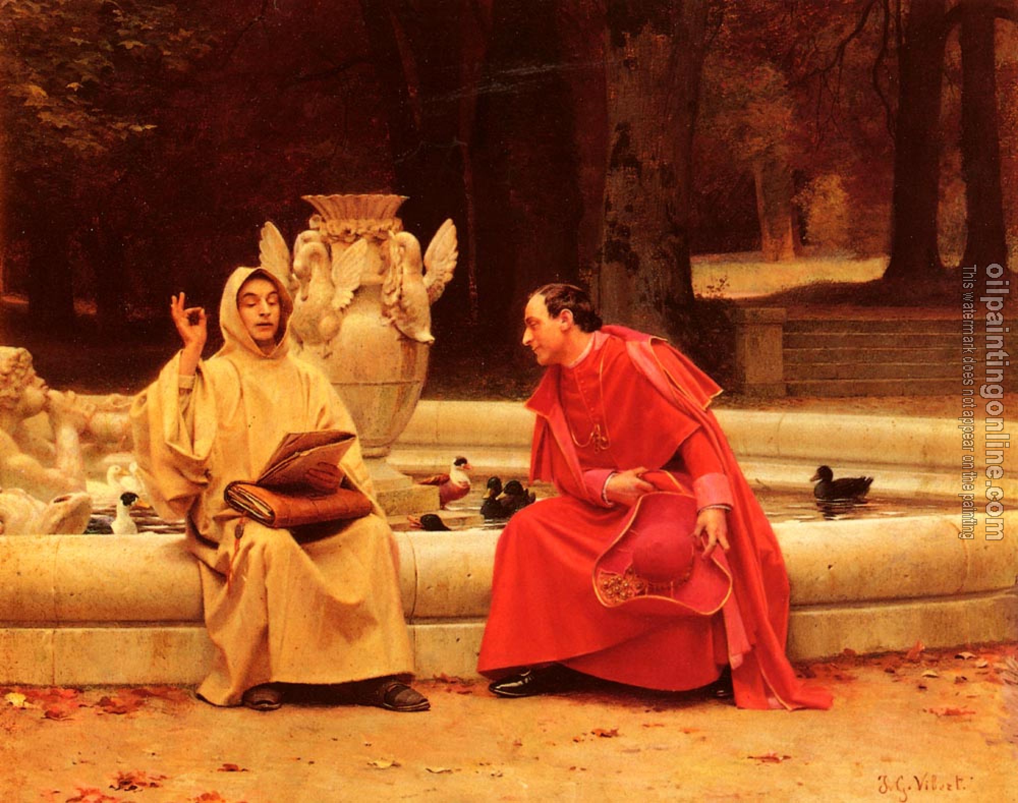 Jehan Georges Vibert - A Fine Point